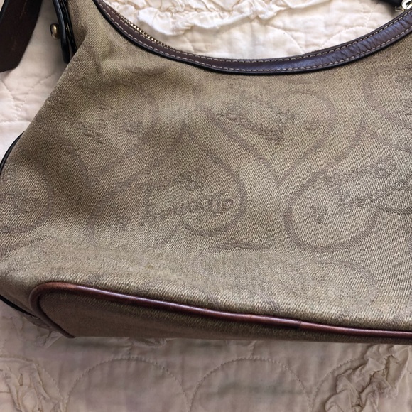 Dooney & Bourke Signature Heart Shoulder Bag - Picture 3 of 8